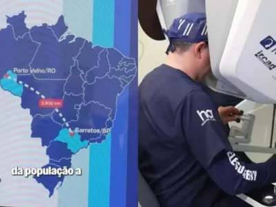 SUS faz 1ª telecirurgia robótica oncológica a 2.700 km